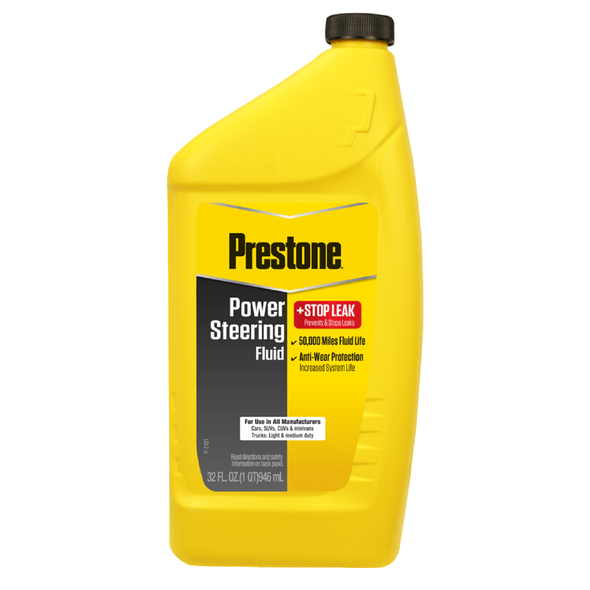 946ml Prestone® Power Steering Fluid + Stop Leak Prestone Australia